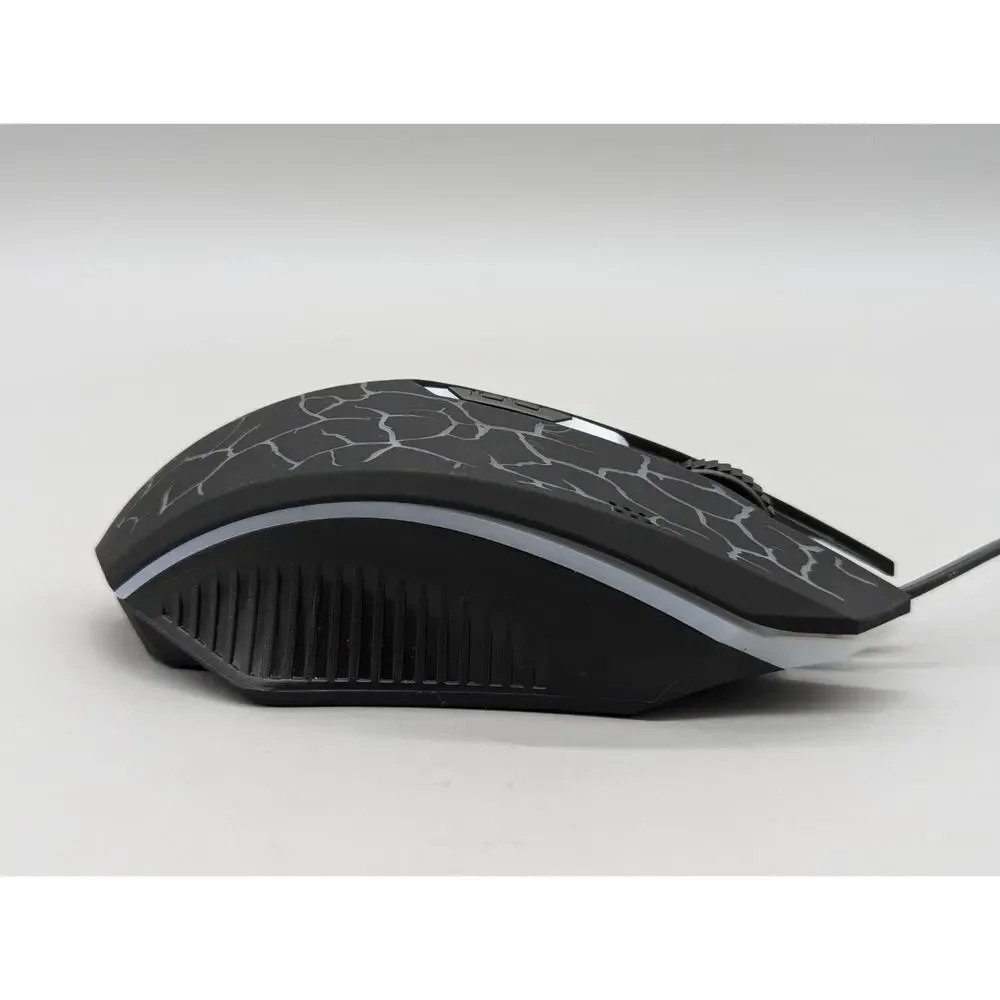 Havic White Keyboard HV-KB558CM Backlit & Lvlup Light Up Pro Gaming Mouse